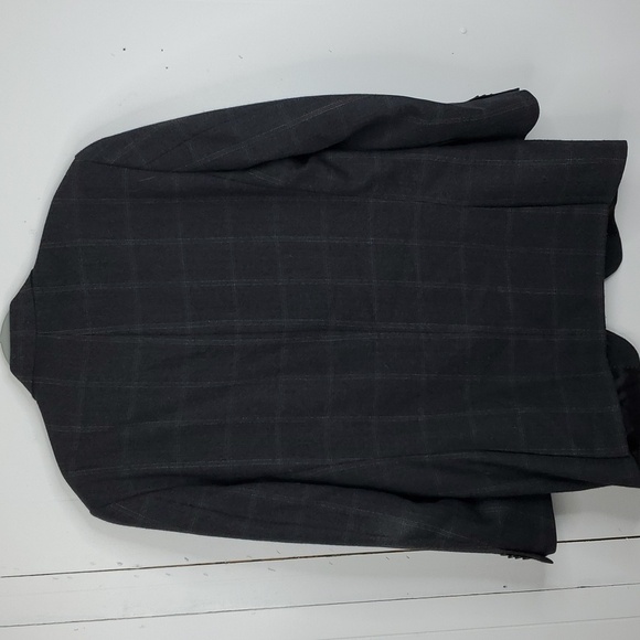 Joe Joseph Abboud Blazer Lambswool Plaid Dual Vent Career Office Mens 42L - Picture 8 of 12